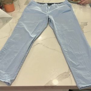 Tommy Hilfiger Light Blue Straight Leg Pants. Size 10‎ (528)